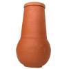 Handcrafted unglazed terra cotta watering pot in natural clay color, designed for slow water release in small gardens and container beds, featured in Farm, Garden & Tool and Lawncare collections.