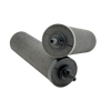Pair of gray cylindrical synthetic water filter elements with black end caps designed for use in Appliances, Water Heating and Treatment, Berkey Water Filters, Best Sellers, and Promo Eligible collections.