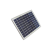 Compact solar panel with grid of photovoltaic cells mounted in a white frame, ideal for powering 12V fans in composting toilet appliances, featured in best sellers and promo collections.