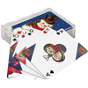 Handcrafted deck of playing cards featuring vintage snowman illustrations with festive holiday details, perfect for Home & Decor, Holiday Decor, Best Sellers, and Promo Eligible collections.