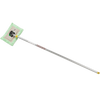 Handcrafted wall cleaning mop with an extendable metal handle and a washable flat mop head, designed for easy use in household cleaning, part of Amish Made and USA Made collections.