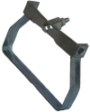 Durable slicing hoe attachment made from tough steel with mounting hardware, designed to fit a high-wheel cultivator, ideal for Farm, Garden & Tool and Digging and Cultivating collections.
