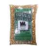 Two 1.5-pound bags of handcrafted yellow popcorn kernels made in USA, featuring large traditional kernels dried naturally on the cob, perfect for Kitchen & Food and Snacks collections.