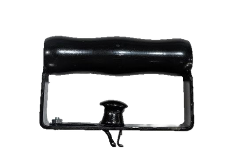 Handcrafted black wooden safety handle for non-electric sad irons, made in USA, perfect for Home & Decor, Laundry Supplies, Dryers and Drying Accessories, and USA Made collections.