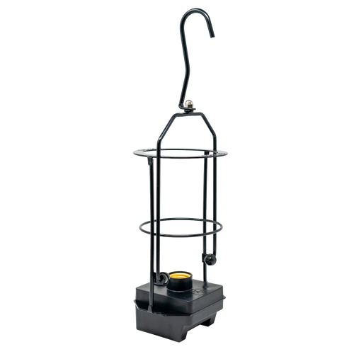 Portable hanging LED light with a push rocker switch, compatible with Milwaukee or DeWalt batteries, ideal for versatile bright lighting, featured in Lamps & Lighting and Best Sellers collections.