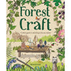 Illustrated book cover showing woodland plants, carved wooden mushrooms, and animals, promoting a child's guide to safe whittling projects, part of Toys, Books & Games and Children's Books collections.