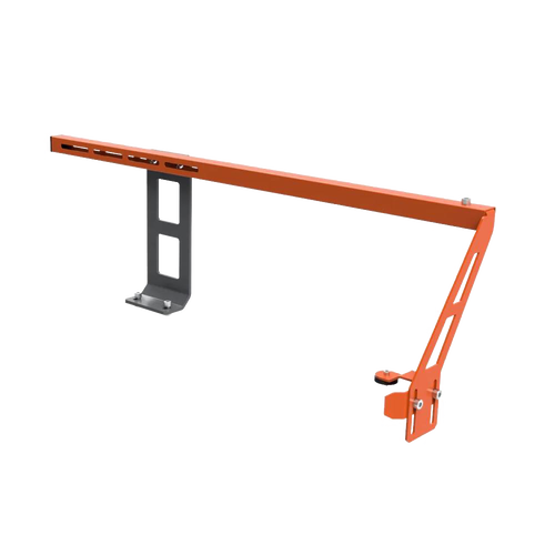 Adjustable orange metal bar nose top steering accessory with black mounting bracket for guide bar alignment, designed for wood cutting and hauling in Farm, Garden & Tool collections.