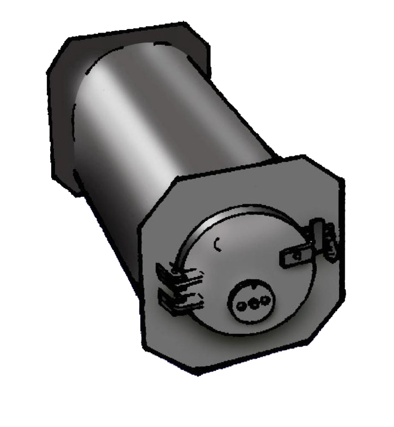 Sturdy cylindrical wood-fired water heater made of thick welded steel, handcrafted in the USA and Amish made, featured in Appliances, Water Heating and Treatment, and Best Sellers collections.