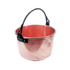 Generously sized copper kettle with a sturdy black wire handle, handcrafted in USA for outdoor cooking and apple butter making; ideal for Farm, Garden & Tool, Kitchen & Food, Apple Harvest Supplies, Camping, Cookware, Pots and Pans, USA Made, Best Sellers collections.
