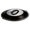 Handcrafted cast iron skillet lid with self-basting tips and sturdy handle, designed for Kitchen & Food, Cast Iron, Cookware, Best Sellers, and Promo Eligible collections.