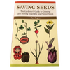 Cover of a handcrafted gardening guidebook with botanical illustrations of vegetable and flower seeds, ideal for Home and Garden How-To Books, Best Sellers, and Toys, Books & Games collections.