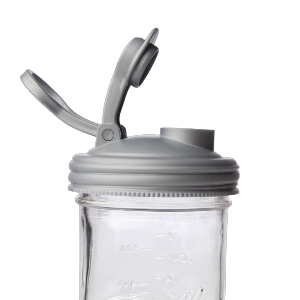 reCAP Mason Jar Pour Lid with Carry Loop - Wide Mouth