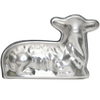 Handcrafted aluminum lamb baking pan made in USA, perfect for baking festive cakes, featured in Kitchen & Food, Cookware, Baking Supplies, USA Made, Best Sellers, and Promo Eligible collections.