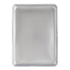 Half size perforated nonstick crisp pan with small evenly spaced holes for airflow, crafted for crispier baking without oil, featured in Kitchen & Food, Cookware, and Baking Supplies collections.