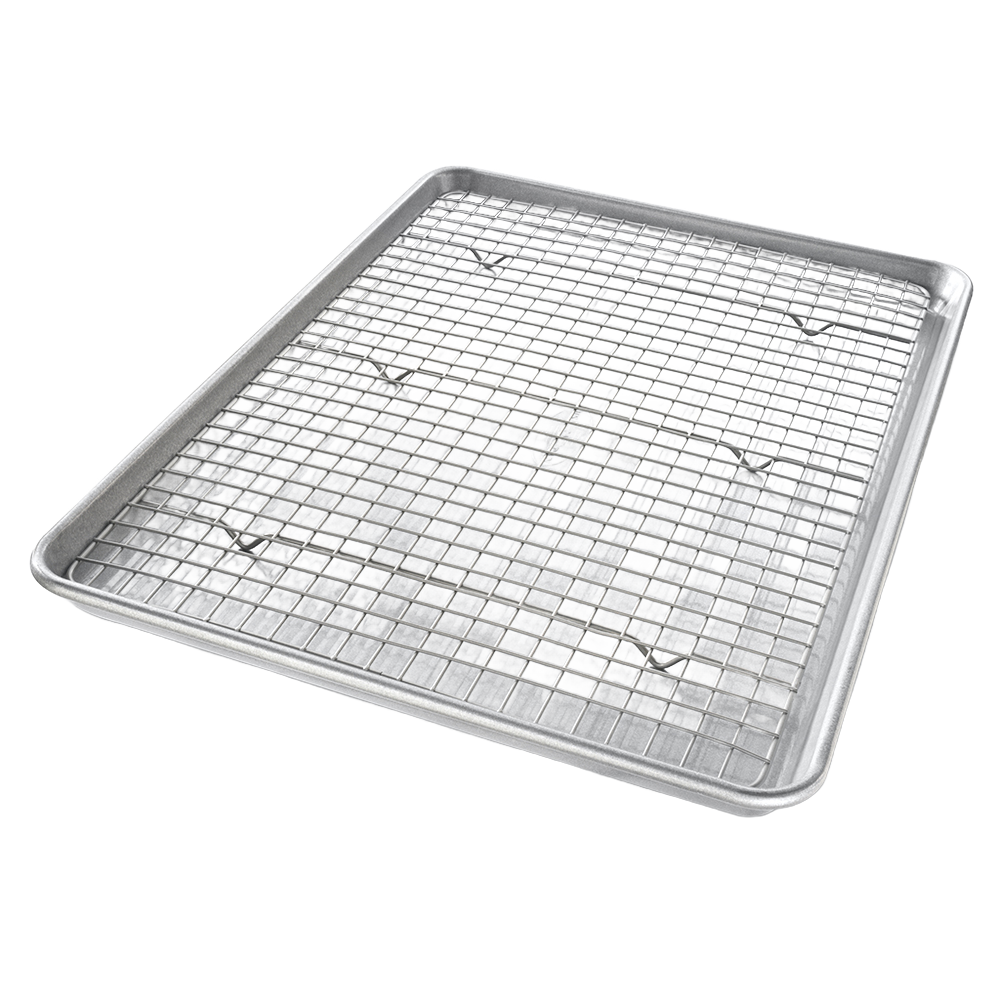 Extra Large Non-Stick Sheet Pan with Baking Rack