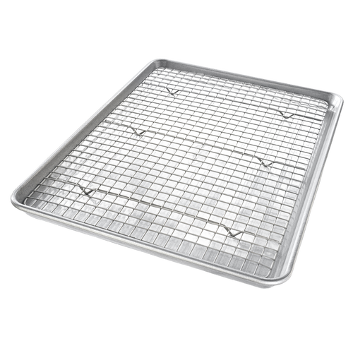 Extra Large Non-Stick Sheet Pan with Baking Rack