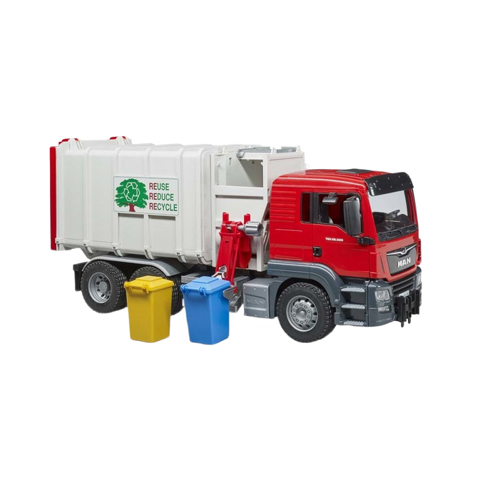 Bruder Toys Man Tgs Side Loading Garbage Truck