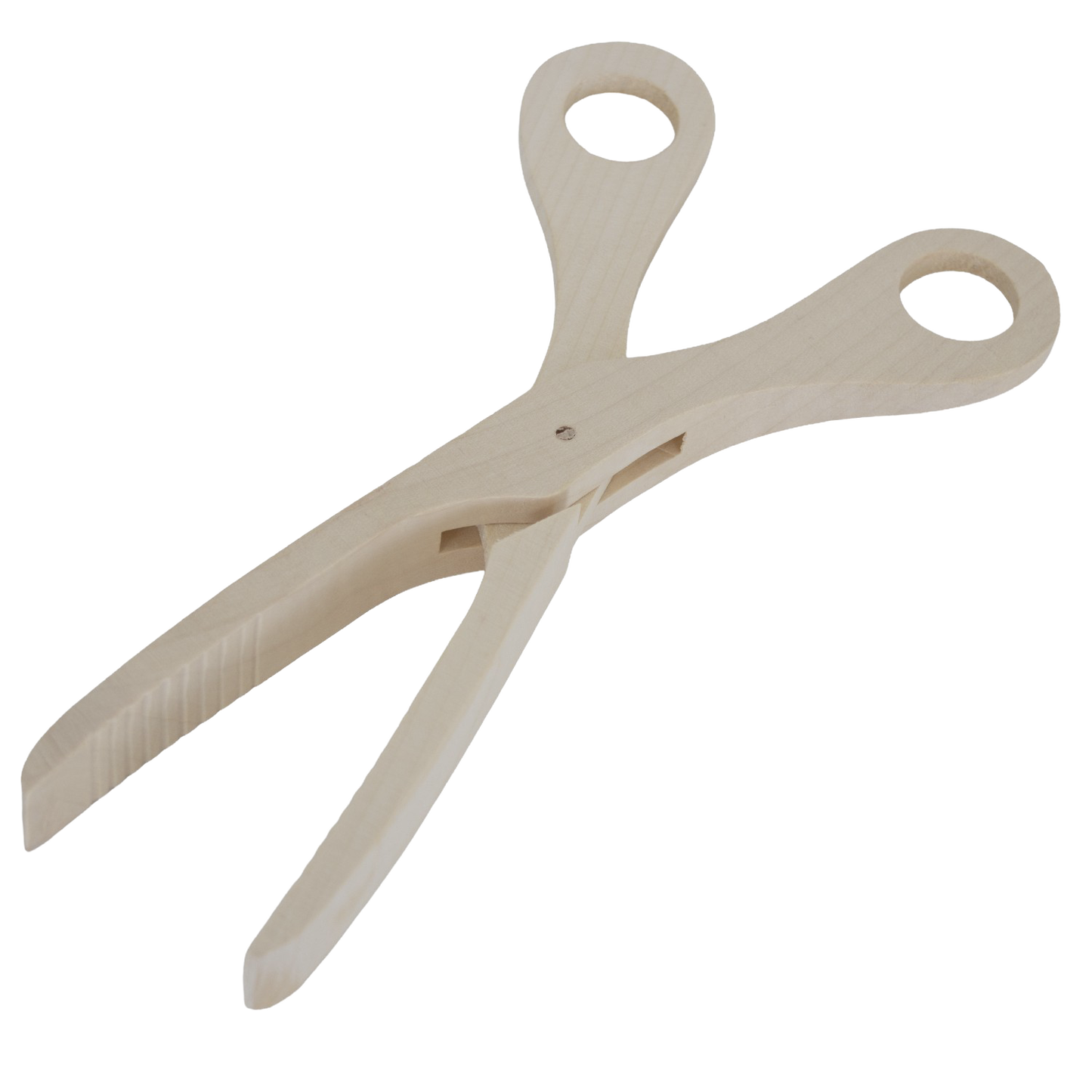 German-Made Maple Scissor Tongs