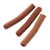 Three natural smoked collagen sausage casings in varying rich brown shades, ideal for homemade sausage making, featured in Kitchen & Food and Butchering Supplies collections.