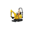 Bruder Toys JCB 8010 CTS Micro Excavator with Worker