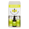 Handcrafted Uncle Harry’s remineralization kit featuring tooth powder, liquid with dropper, and miracle mouthwash, part of Health & Wellness, Grooming and Personal Hygiene, USA Made, and Best Sellers collections.