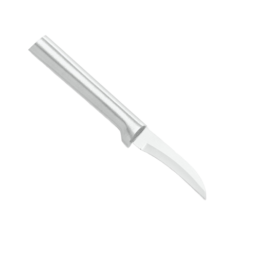 High carbon surgical stainless steel paring knife with solid aluminum handle, handcrafted in USA, ideal for food prep and kitchen tasks, featured in Farm, Garden & Tool and Kitchen & Food collections.