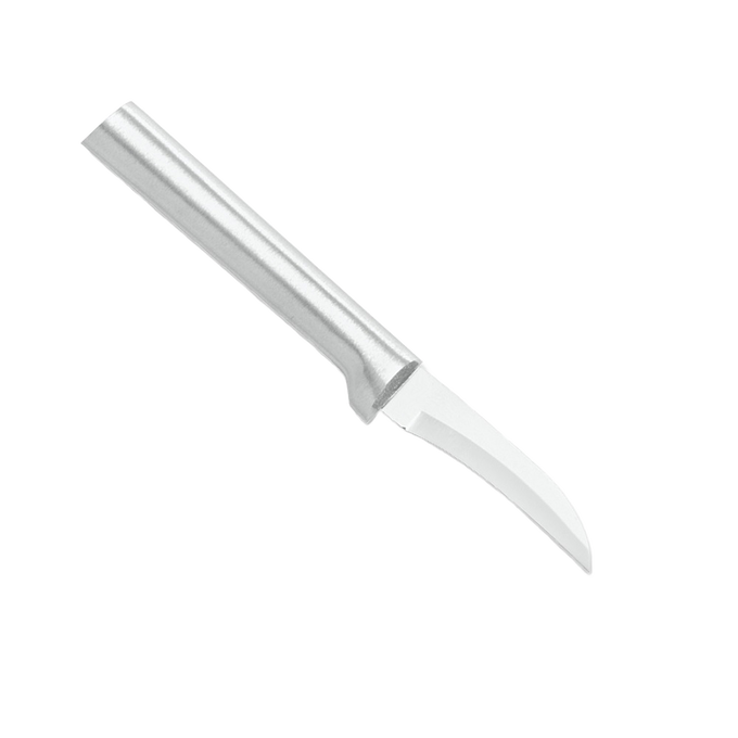 High carbon surgical stainless steel paring knife with solid aluminum handle, handcrafted in USA, ideal for food prep and kitchen tasks, featured in Farm, Garden & Tool and Kitchen & Food collections.