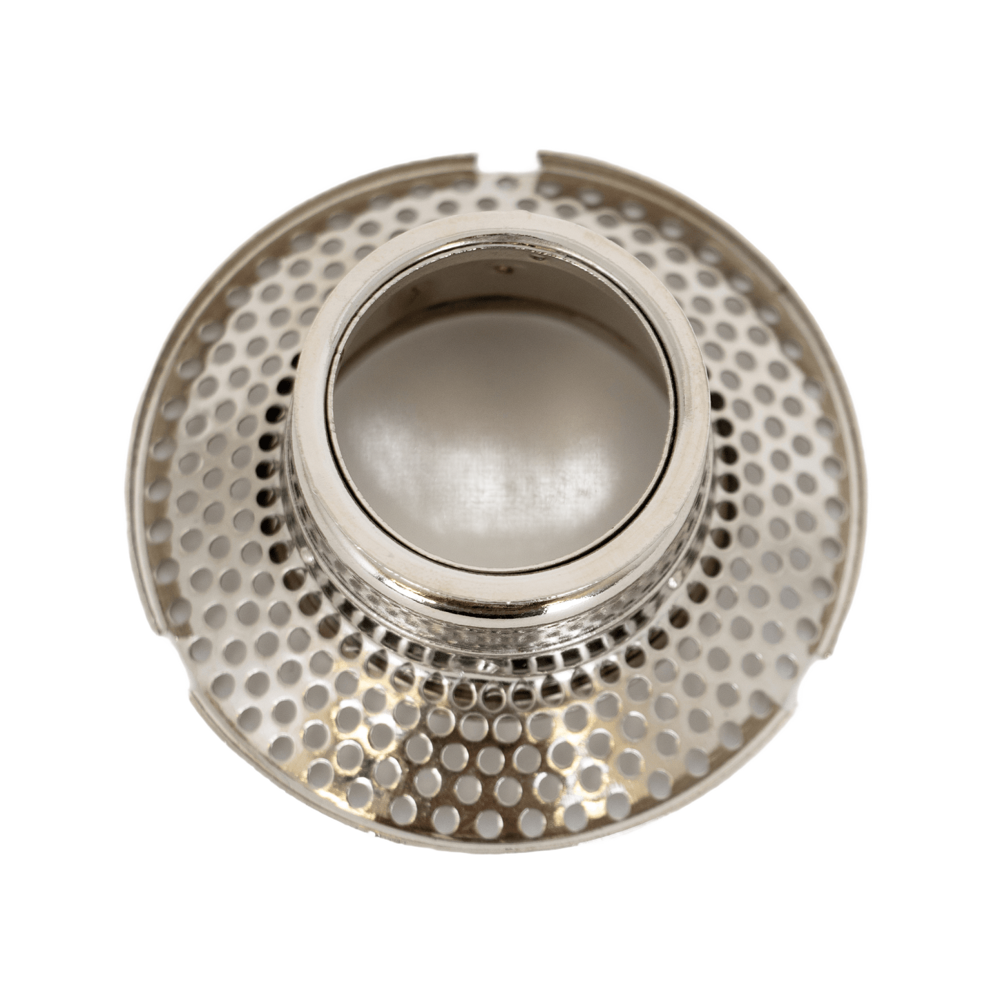 Handcrafted metal outer wick tube with perforated design, compatible with Aladdin lamp burners, ideal for Lamps & Lighting, Parts and Accessories, Wicks and Mantles, Best Sellers, and Promo Eligible collections.