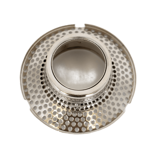 Handcrafted metal outer wick tube with perforated design, compatible with Aladdin lamp burners, ideal for Lamps & Lighting, Parts and Accessories, Wicks and Mantles, Best Sellers, and Promo Eligible collections.