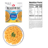 ReadyWise Golden Fields Mac & Cheese Meal Pouch displayed with prepared macaroni and cheese garnished with parsley, ideal for Camping, Kitchen & Food, Emergency Supplies, Pantry, and USA Made collections.
