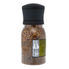 Handcrafted adjustable spice grinder filled with roasted garlic and herb blend, featuring a carbon steel mechanism, ideal for Kitchen & Food, Pantry, Grilling, and Best Sellers collections.