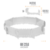 Wind-protected enclosure designed to fit fire bowls and Dutch ovens, featuring a plug-in setup for stable outdoor cooking, ideal for Farm, Garden & Tool, Camping, Best Sellers, and Promo Eligible collections.