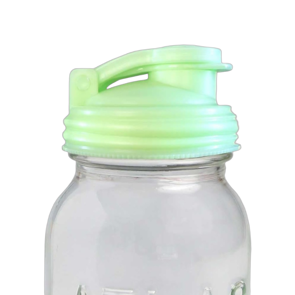 reCAP Mason Jar Pour Lid with Carry Loop - Wide Mouth