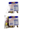 Two clear bags of assorted licorice candies in various shapes and colors, labeled with nutrition facts and product details, included in Kitchen & Food, Snacks and Sweets, Candy, USA Made, and Best Sellers collections.