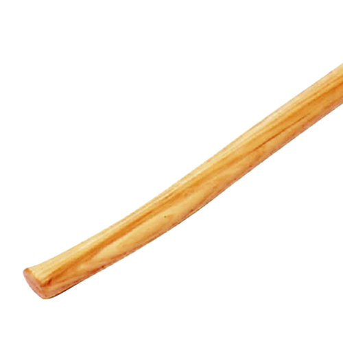 Lacquered hickory replacement handle crafted in USA for European-style grape hoe, featured in Farm, Garden & Tool, Digging and Cultivating, and USA Made collections.