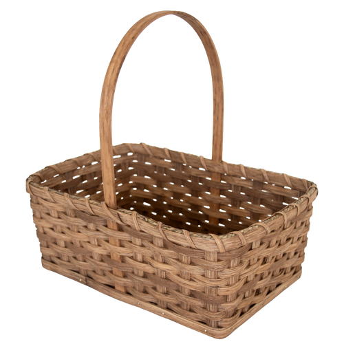 Amish-Made Handwoven Small Fruit Basket
