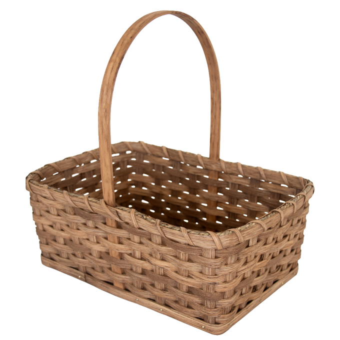 Amish-Made Handwoven Small Fruit Basket