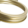 Set of wide-mouth canning jar lids and bands featuring BluSeal™ technology for enhanced sealing, handcrafted in the USA, ideal for Kitchen & Food, Food Preservation, and Canning collections.