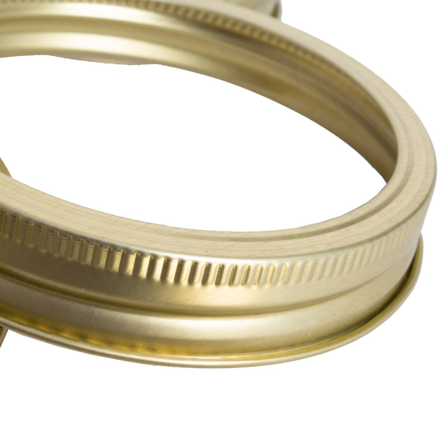 Set of wide-mouth canning jar lids and bands featuring BluSeal™ technology for enhanced sealing, handcrafted in the USA, ideal for Kitchen & Food, Food Preservation, and Canning collections.
