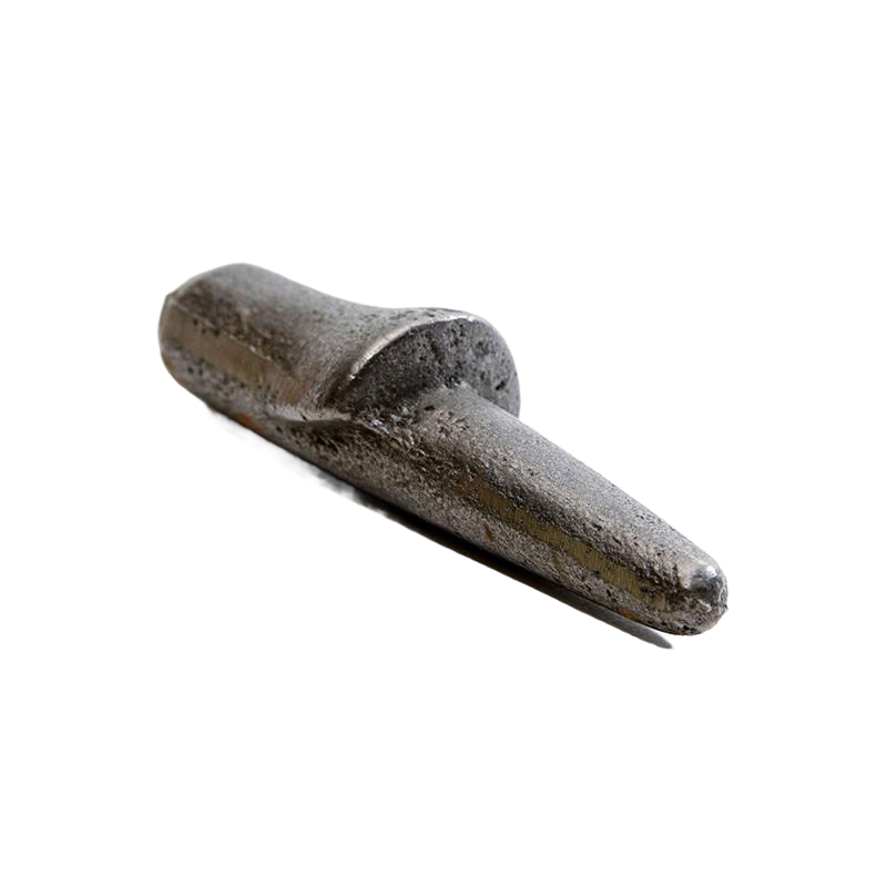 Solid unpainted cast iron spout driver measuring 3-1/2 inches long, handcrafted for maple sugaring in Farm, Garden & Tool, Orchard and Grove, and Maple Syrup Sugaring collections.