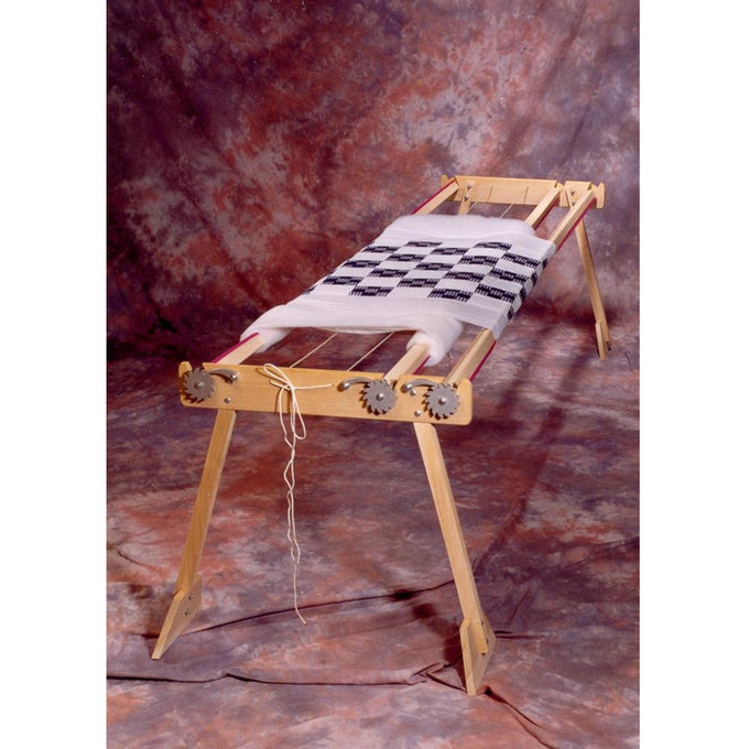 Handcrafted Amish made wooden quilt frame with sturdy unfinished legs and adjustable rollers, ideal for Sewing and Quilting, Home & Decor, USA Made, Amish Made, Best Sellers, and Promo Eligible collections.