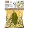 Handcrafted gluten-free potato leek soup mix with all-natural ingredients including dried vegetables and a whole bay leaf, featured in Kitchen & Food, Pantry, Soups, Best Sellers, and Promo Eligible collections.