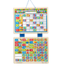 Handcrafted magnetic responsibility chart featuring colorful behavior and reward magnets, designed for encouraging positive habits in children's indoor play and best sellers collections.
