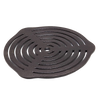 Round cast iron trivet with concentric cutouts and dual side handles, ideal for even heat distribution in Dutch oven cooking, suitable for Farm, Garden & Tool, Kitchen, Camping, and Cookware collections.