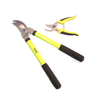 Bypass lopper and pruner set with yellow handles and black rubber grips, featuring carbon steel cutting blades, ideal for Farm, Garden & Tool, Hand Tools and Hardware, Best Sellers, and Promo Eligible collections.