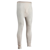 Off-white men's long john pants featuring a circular waffle weave, designed for cold weather warmth, included in Health & Wellness, Clothing and Accessories, and Best Sellers collections.
