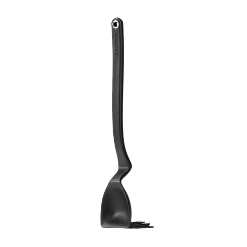 Black BBQ Brizzle basting brush with deep, flexible scooping head and ergonomic handle designed for scooping and spreading sauces, perfect for Kitchen & Food and Grilling collections.
