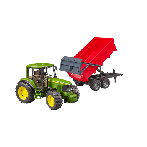 Bruder Toys John Deere 6920 Tractor with Tipping Trailer