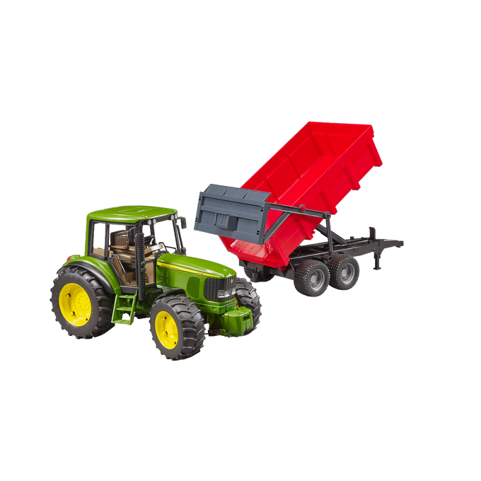 Bruder Toys John Deere 6920 Tractor with Tipping Trailer