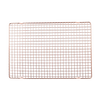 Handcrafted copper-plated steel cooling grid with a narrow square pattern and thin profile, ideal for Kitchen & Food, Cookware, Baking Supplies, Pots and Pans, Best Sellers, and Promo Eligible collections.